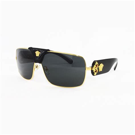 gold versace glasses for men.